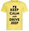 Чоловіча футболка Drive Jeep Лимонний фото