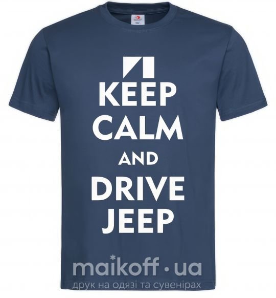 Мужская футболка Drive Jeep Темно-синий фото