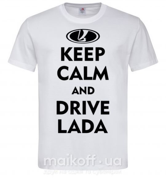 Чоловіча футболка Drive Lada Білий фото