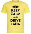 Мужская футболка Drive Lada Лимонный фото