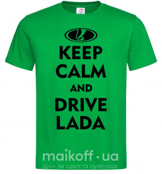 Чоловіча футболка Drive Lada Зелений фото