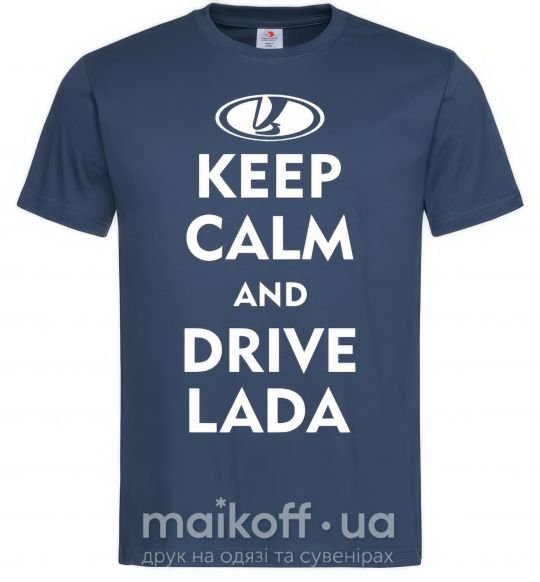 Чоловіча футболка Drive Lada Темно-синій фото