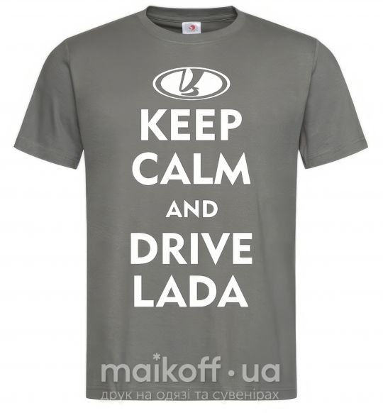 Чоловіча футболка Drive Lada Графіт фото