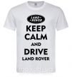 Мужская футболка Drive Land Rover Белый фото