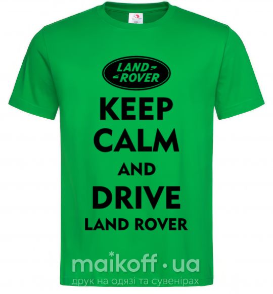 Мужская футболка Drive Land Rover Зеленый фото