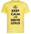 Чоловіча футболка Drive Lexus Лимонний фото