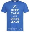 Мужская футболка Drive Lexus Ярко-синий фото
