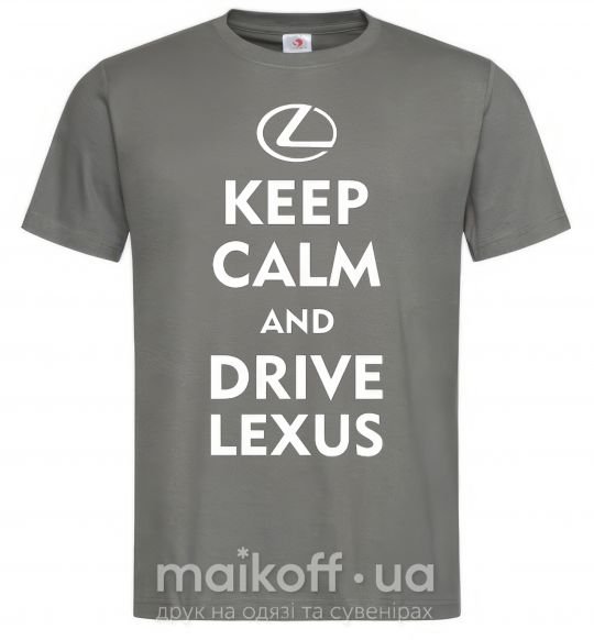 Мужская футболка Drive Lexus Графит фото