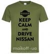 Мужская футболка Drive Nissan Оливковый фото