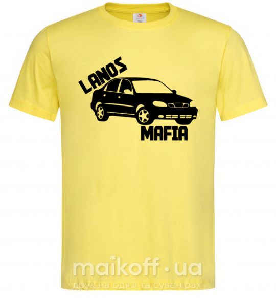 Мужская футболка Lanos Mafia Лимонный фото