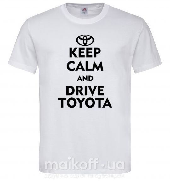 Мужская футболка Drive Toyota Белый фото