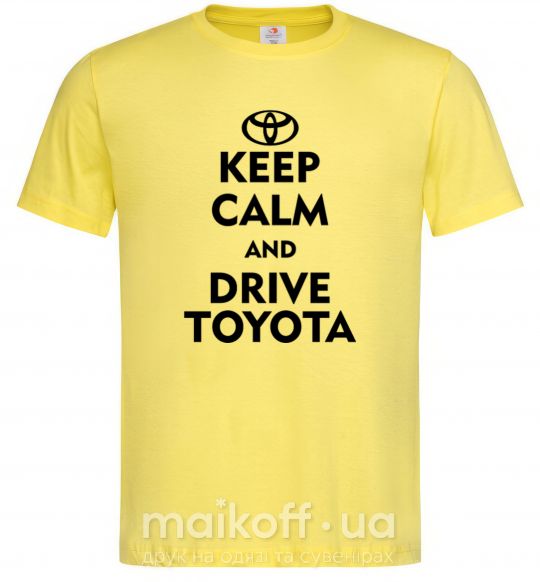 Чоловіча футболка Drive Toyota Лимонний фото
