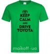 Чоловіча футболка Drive Toyota Зелений фото