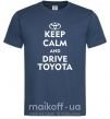 Чоловіча футболка Drive Toyota Темно-синій фото