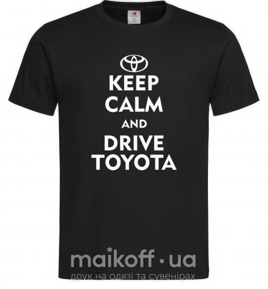 Чоловіча футболка Drive Toyota Чорний фото