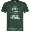 Чоловіча футболка Drive Toyota Темно-зелений фото