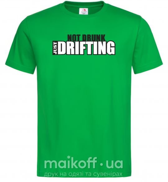 Чоловіча футболка DRIFTING Зелений фото