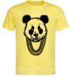 Мужская футболка Panda swag Лимонный фото