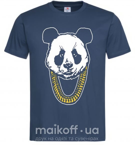 Чоловіча футболка Panda swag Темно-синій фото