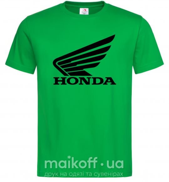 Чоловіча футболка honda_bike Зелений фото