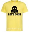 Мужская футболка Let's cook Лимонный фото