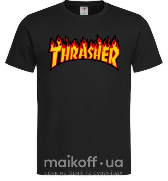 Чоловіча футболка Thrasher Чорний фото