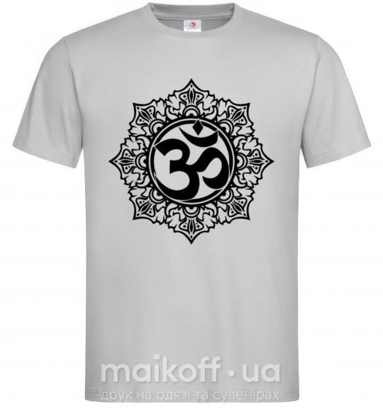 Мужская футболка zen-uzor Серый фото