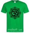 Мужская футболка zen-uzor Зеленый фото