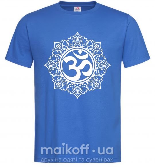 Мужская футболка zen-uzor Ярко-синий фото