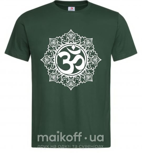 Мужская футболка zen-uzor Темно-зеленый фото