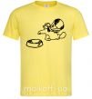 Мужская футболка Hungry Лимонный фото