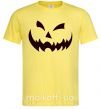 Чоловіча футболка halloween smile Лимонний фото
