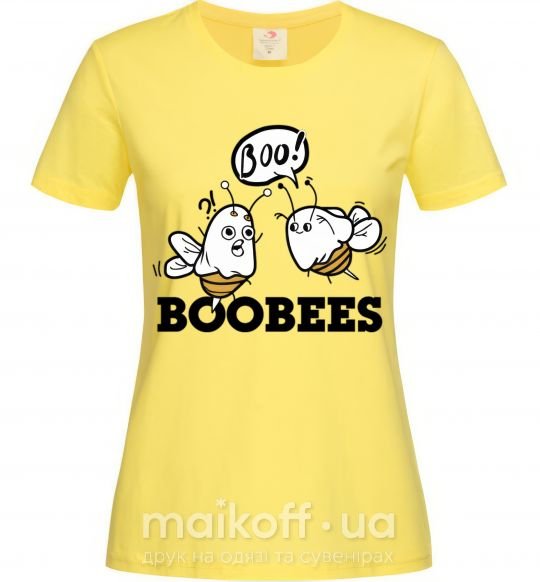 Женская футболка boobees Лимонный фото