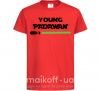 Детская футболка Young Padawan Красный фото
