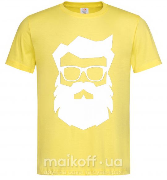 Чоловіча футболка Modern Santa Лимонний фото