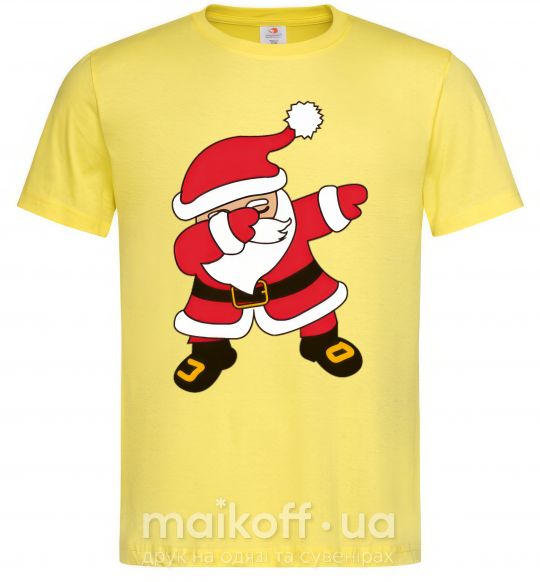 Мужская футболка Hype Santa Лимонный фото