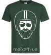 Чоловіча футболка Biker hipster Темно-зелений фото