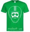 Мужская футболка Biker hipster Зеленый фото