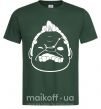 Чоловіча футболка Pudge Темно-зелений фото
