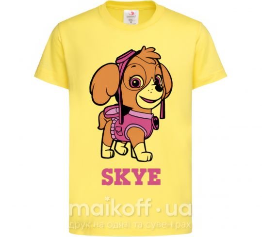 Детская футболка Skye Лимонный фото
