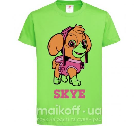 Детская футболка Skye Лаймовый фото