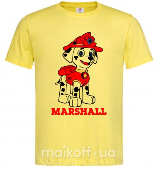 Мужская футболка Marshall Лимонный фото