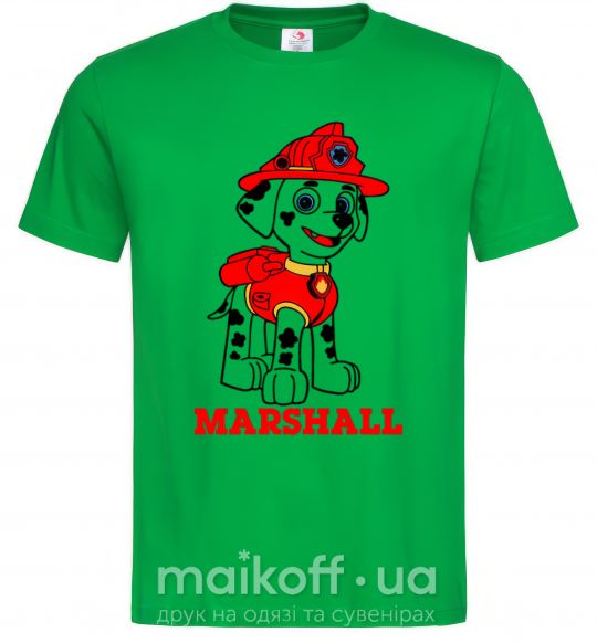 Мужская футболка Marshall Зеленый фото