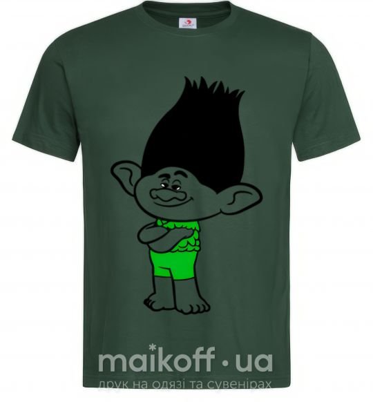 Чоловіча футболка Цветан Темно-зелений фото
