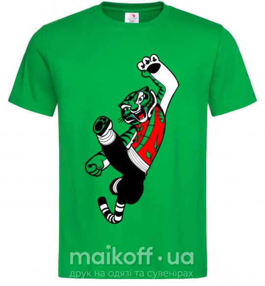 Чоловіча футболка Мастер Тигрица Зелений фото