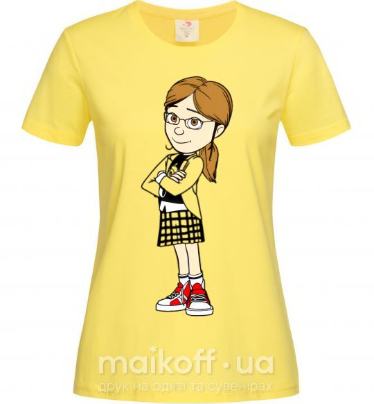 Жіноча футболка Марго Лимонний фото