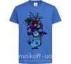 Детская футболка Миньон с фруктами Ярко-синий фото
