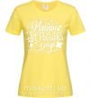 Женская футболка Узор Святой Патрик Лимонный фото