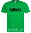 Мужская футболка Fallout 4 Зеленый фото