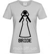 Жіноча футболка Brige figure Сірий фото